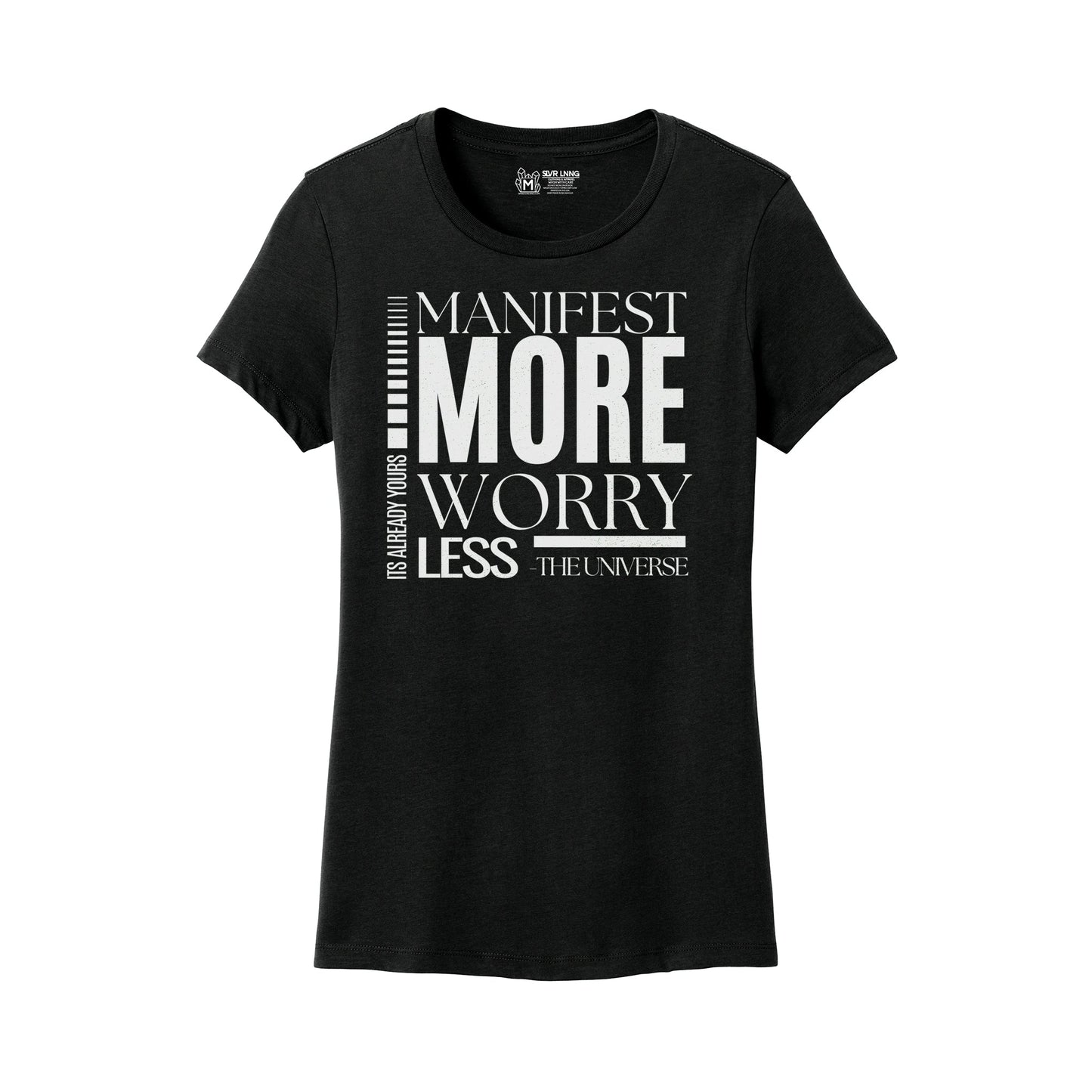 Manifest More - Women’s T-shirt - Infused with Fluorite