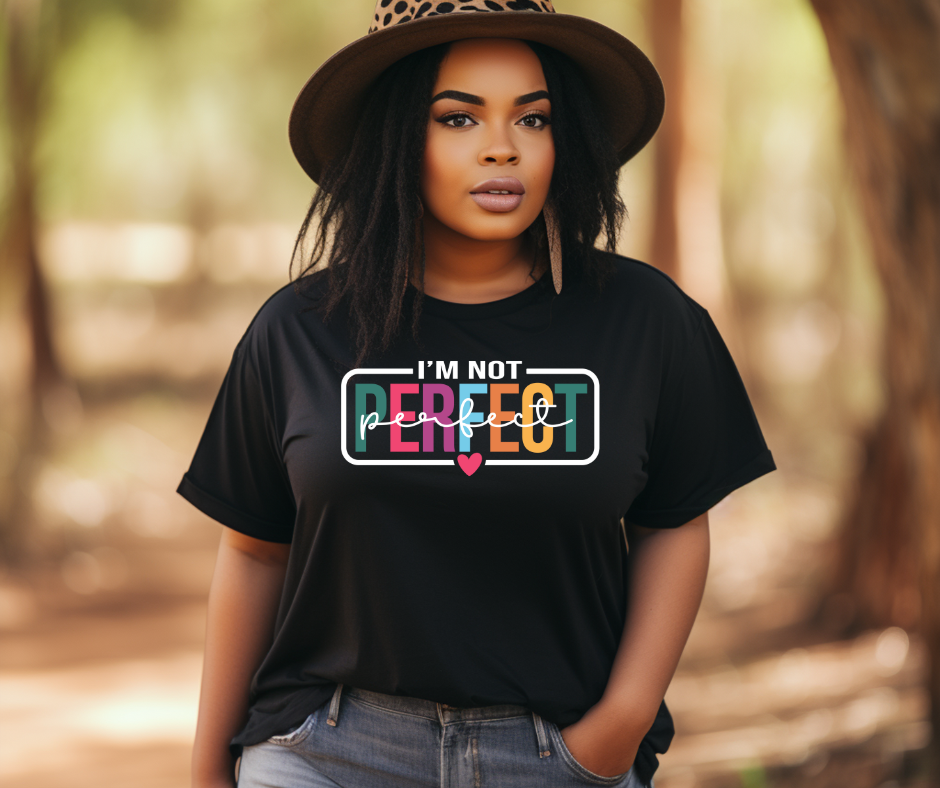 I'm not Perfect Tee - L image
